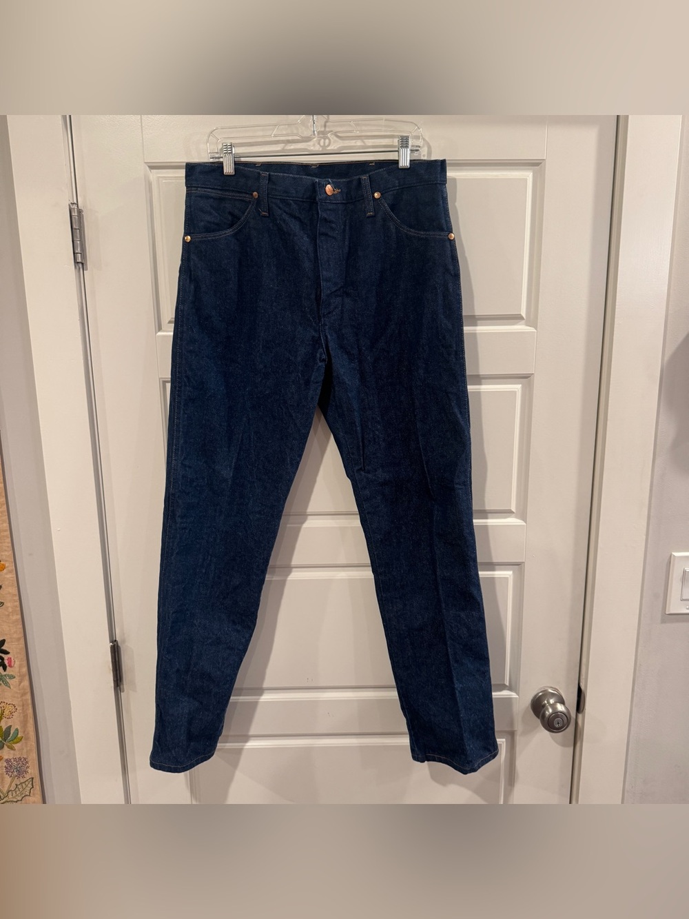 Wrangler Cowboy Cut Blue Jeans 13MWZ Men’s Size 35x30